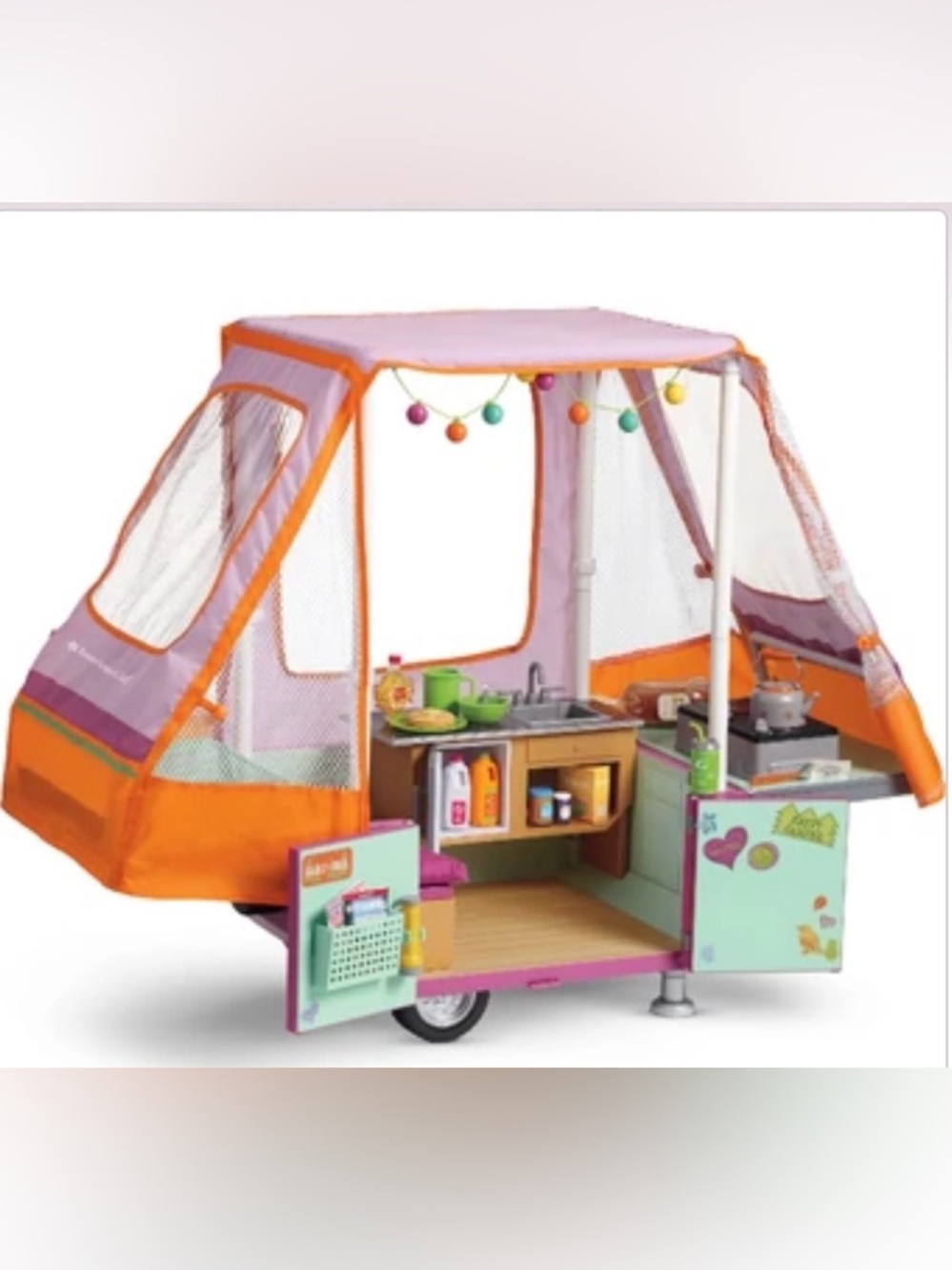 American Girl pop-up Camper